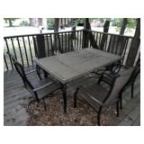 Patio Table & Chair Set (7 Pc)
