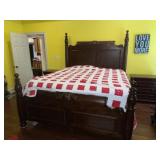 NIce King Cherry Bedroom Suite ( See below)