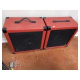Pr of  Red Coat Amps