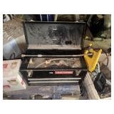 Black Craftsman Tool Box & Misc in Grp