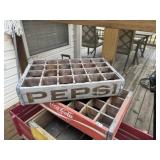 Wood Pepsi Bottle Crate
