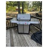 Weber Stainless Propane Grill / Cooker (See below)