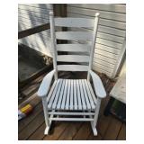 New w Tags Cracker Barrel Wood Rocking Chair