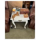 White Side Table