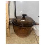 Corning Ware Amber Dutch Oven & Lid