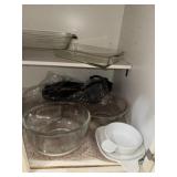 Casserole Dishes  & Bowls in Cabinet