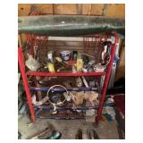 Resd Shelf & Power Cords & Misc Shop Contents