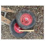 Pr of New Dolly Wheels