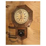 Vintage Regulator Wall Clock