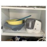 GE Mid Size Chopper & Strainers