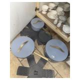 Nice Set of Ceramic Cookware (Near New ~ 5 Pcs)