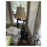 Vintage Iron Base Floor Lamp