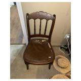 Vintage Walnut Side Chair