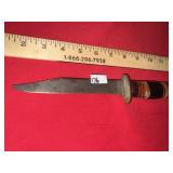 Vintage Custom Made Knife (Handle is good)