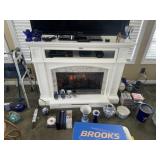 Allan Roth Fireplace Heater TV Stand (See Below)