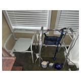 Convalescent Walker ~ Caner & Potty Chair