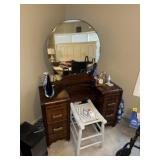 Vintage Walnit Vanity