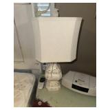 Pr of Distressed Table Lamps