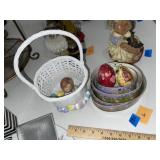 Bowls~ Basket & Decorator Eggs