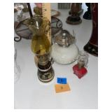 (3) Vintage Oil Lamps
