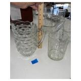 Fostoria Pitcher & Vase