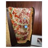 Vintage Italian Cherub Blanket / Spread