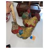 (2) Vintage Ceramic Chickens