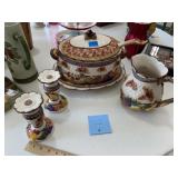 Fitz & Floyd Soup Turren & Harvest Decor (4)