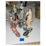 Porcelain Figurines in Grp