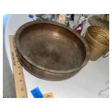 Copper Bowl ~ Decorator Balls & Vase