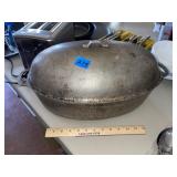 Old School Club Aluminum Oval Roaster