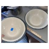 2 Stone Serving Bowls
