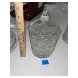 Crystal Covered Jar