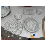 Star Burst & Iris Trays Grp