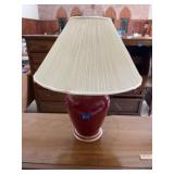 Red Decorator Lamp