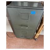 Two Drawer Storage Cabinet