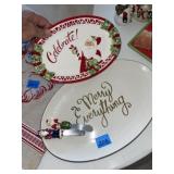 Fitz adn Floyd Christmas Plates