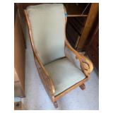 Nice Restored Platform Rocking Chair
