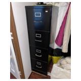 Metal 4 Drawer File Cabinet