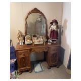 Nice Antique Walnut Vanity