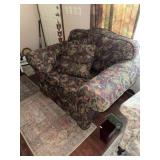 Oversize Chair & Ottoman