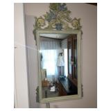 Ornate Wood Decorator Mirror