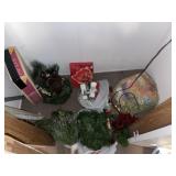 Christmas Decor in Closet