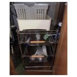 Chrome Organizer & Bath Tissue