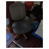 Gray Computer Arm Chair