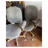 (2) Deer Stand / Shop Chairs