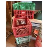 (6) Vintage Crates