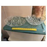 Star Burst Serving Platter & Bowl