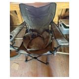 Bass Pro Folding Camp Arm Chair W/ Carry Case