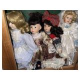 (7) Porcelain Dolls
